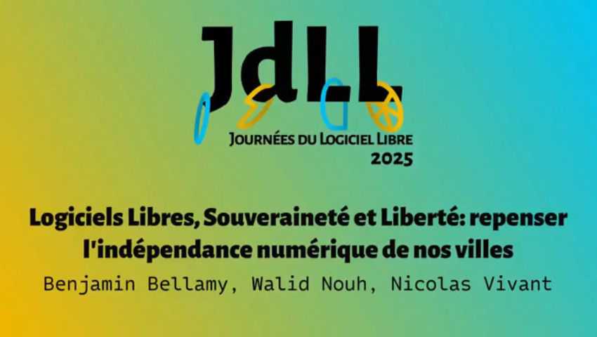 Logiciels Libres, Souveraineté et Liberté - repenser l’indépendance numérique de nos villes - Benjamin BellamyWalid Nou episode artwork