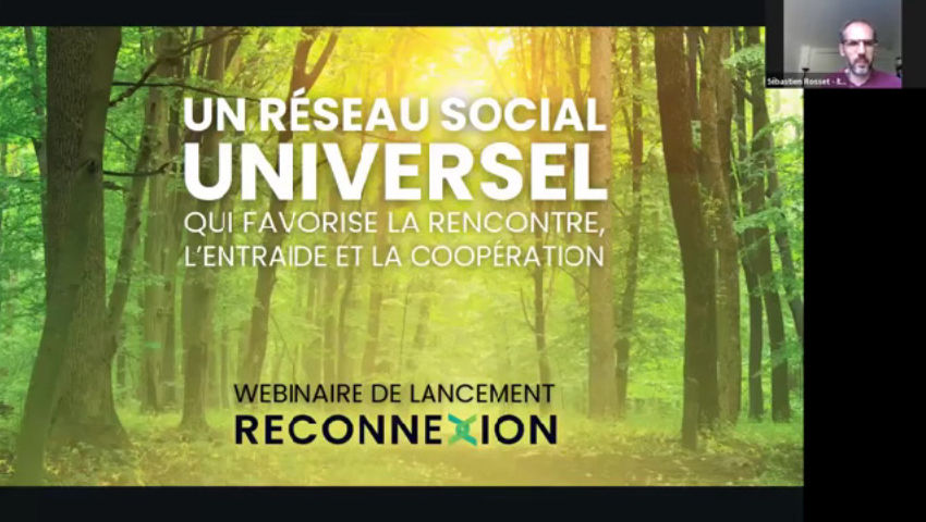 Webinaire "Réseau Social Universel" et lancement de la coopérative Reconnexion - 12 juin 2025