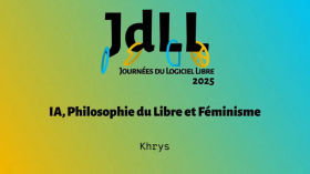 IA, Philosophie du Libre et Féminisme - Khrys - JdLL2025 episode artwork