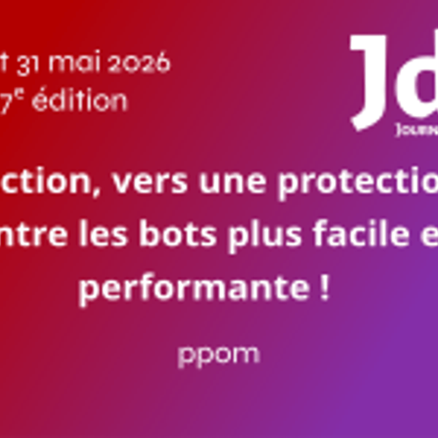 reaction, vers une protection contre les bots plus facile et performante ! - ppom - JdLL2026 episode artwork