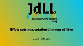 Effets spéciaux, création d’images et libre - Liam Collod - JdLL2025 episode artwork