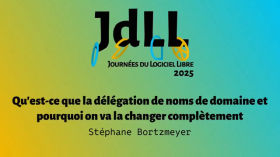 Qu'est-ce que la délégation de noms de domaine et pourquoi on va la changer complètement - Stéphane Bortzmeyer - JdLL202 episode artwork